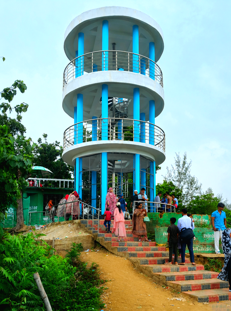 Himchori watch tower, Himchari watch tower cox's bazar